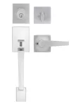 Cerradura principal con manija Cannes niquel satinado 15 Marsella Fanal 90490-005