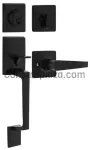 Cerradura principal con manija Cannes negro 514 CP Marsella Fanal 90490-006
