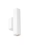 Lampara de pared 2 luces LED 6W 110V 2700K (40 x 180 mm) blanco Lise Faro Barcelona 29888