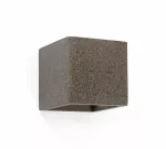 Lampara de pared G9 6W 110V (115 x 115 mm) gris Kamen Faro Barcelona 63312