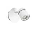 Lampara de pared dirigible GU10 8W 110V (60 x 100 mm) blanco Coco Faro Barcelona 40660