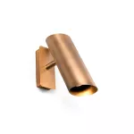 Lampara de pared GU10 8W 110V (56 x 220 mm) bronce Link Faro Barcelona 29897
