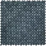 Mosaico mate Pentagoni Grigio Carnico 30.5 x 30.8 cm
