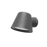 Lampara para exterior de pared GU10 8W 110V IP44 (90 x 115 mm) gris oscuro Gina Faro Barcelona 71363