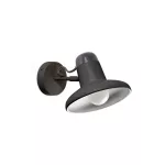 Lampara de pared E27 15W 110V (140 x 180 mm) gris oscuro Gina Faro Barcelona 57403