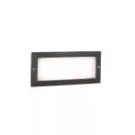 Lampara para exterior empotrada en pared LED 5W 110V 3000K IP44 (100 x 233 cm) gris oscuro Stripe-2 Faro Barcelona 72092