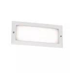 Lampara para exterior empotrada en pared LED 5W 110V 3000K IP44 (100 x 233 cm) blanco Stripe-2 Faro Barcelona 72093