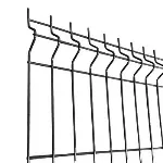 Malla panel para cerca negro 2.03 x 2.5 metros (50 x 200 x 4 mm)