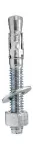 Tornillo anclaje cuña sin camisa 1/4” x 2-1/2”