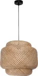 Lampara colgante E27 40W 110-240V (400 x 365 mm) bamboo Talise Blumenau 86421093