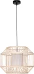 Lampara colgante E27 40W 110-240V (400 x 300 mm) bamboo Borneo Blumenau 86441093