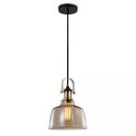 Lampara colgante E27 60W 100-240V (306 x 225 mm) cristal ambar Soho Vintage Blumenau 88011102