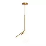 Lampara colgante G9 25W 100-240V (547 x 200 mm) dorado Dubai Blumenau 89231130