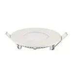 Lampara empotrada redonda LED 6W 100-240V 3000K (119 mm) blanco Slim Blumenau 83063004