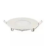 Lampara empotrada redonda LED 6W 100-240V 4100K (119 mm) blanco Slim Blumenau 83064104