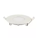 Lampara empotrada redonda LED 6W 100-240V 6500K (119 mm) blanco Slim Blumenau 83066004