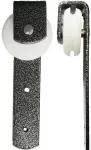 Rodin para perlin doble rol 3" recto gofrado plata 400 libras nylon Grossor 7105511