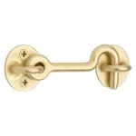 Aldaba de privacidad con gancho 4" laton National Hardware N700-154
