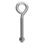 Anclaje perno de anillo con tuerca 1/2" x 6" galvanizado National Hardware N221-317