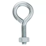 Anclaje perno de anillo con tuerca 1/4" x 2" galvanizado National Hardware N221-085