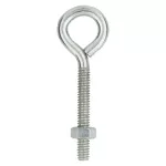 Anclaje perno de anillo con tuerca 1/4" x 3" galvanizado National Hardware N221-119