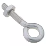 Anclaje perno de anillo con tuerca 3/16" x 1-1/2" galvanizado National Hardware N221-051
