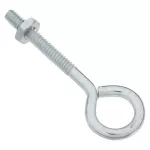 Anclaje perno de anillo con tuerca 3/16" x 2-1/2" galvanizado National Hardware N221-077