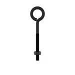 Anclaje perno de anillo con tuerca 3/8" x 6" negro National Hardware N820-086