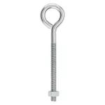 Anclaje perno de anillo con tuerca 5/16" x 5" zincado National Hardware N221-234