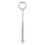 Anclaje perno de anillo con tuerca 5/16" x 6" zincado National Hardware N221-242