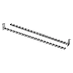Barra para perchero ajustable 18" - 30" brillante National Hardware N189-621