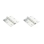 Bisagra de pasador extraible V504 3-1/2" zincado National Hardware N195-669 (2 por paquete)