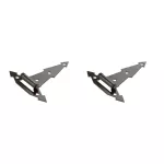 Bisagra decorativa en T 7” negro National Hardware N165-480 (2 por paquete)