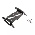 Bisagra decorativa en T con resorte 7” negro National Hardware N165-472 (2 por paquete)