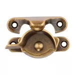 Cerrojo para ventana tipo media luna V600 laton antiguo National Hardware N148-809