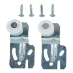 Colgador para puerta corrediza V797 1/2" galvanizado National Hardware N344-887 (2 por paquete)