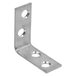 Escuadra de refuerzo 1-1/2" x 5/8" galvanizado National Hardware N266-304