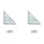 Escuadra de refuerzo 3" galvanizado National Hardware N337-683 (2 por paquete)