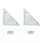 Escuadra de refuerzo 4" galvanizado National Hardware N337-691 (2 por paquete)