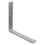Escuadra de refuerzo 8" x 1-1/4" galvanizado National Hardware N220-178