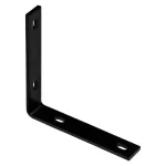 Escuadra de refuerzo para exterior de la esquina 8.25" x 1.5" x 1/4" negro National Hardware N351-467