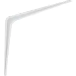Escuadra para repisa 12" x 14" blanco National Hardware N245-779