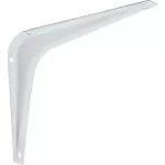 Escuadra para repisa 5" x 6" blanco National Hardware N218-885