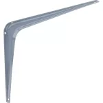 Escuadra para repisa 8" x 10" gris National Hardware N171-074