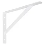 Escuadra para repisa super resistente 12" blanco National Hardware N301-630