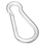 Gancho mosqueton de acero 3/8" x 3-1/8" (315 libras) galvanizado National Hardware N222-885