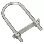 Gancho U con placa #526-5/16" x 1-3/4" x 4-1/4" galvanizado National Hardware N222-158