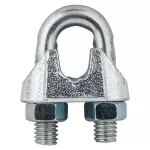 Gaza para cable de acero 1/2" galvanizado National Hardware N248-328