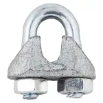 Gaza para cable de acero 1/8" galvanizado National Hardware N248-278