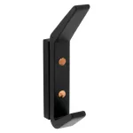 Percha geometrica Reed 4-3/4" negro mate National Hardware N337-918